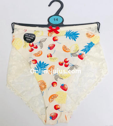 M&S FLORAL PANTY 5644